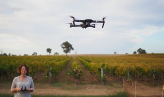 Up, Up and Away for First Women, Wine and Drones Event